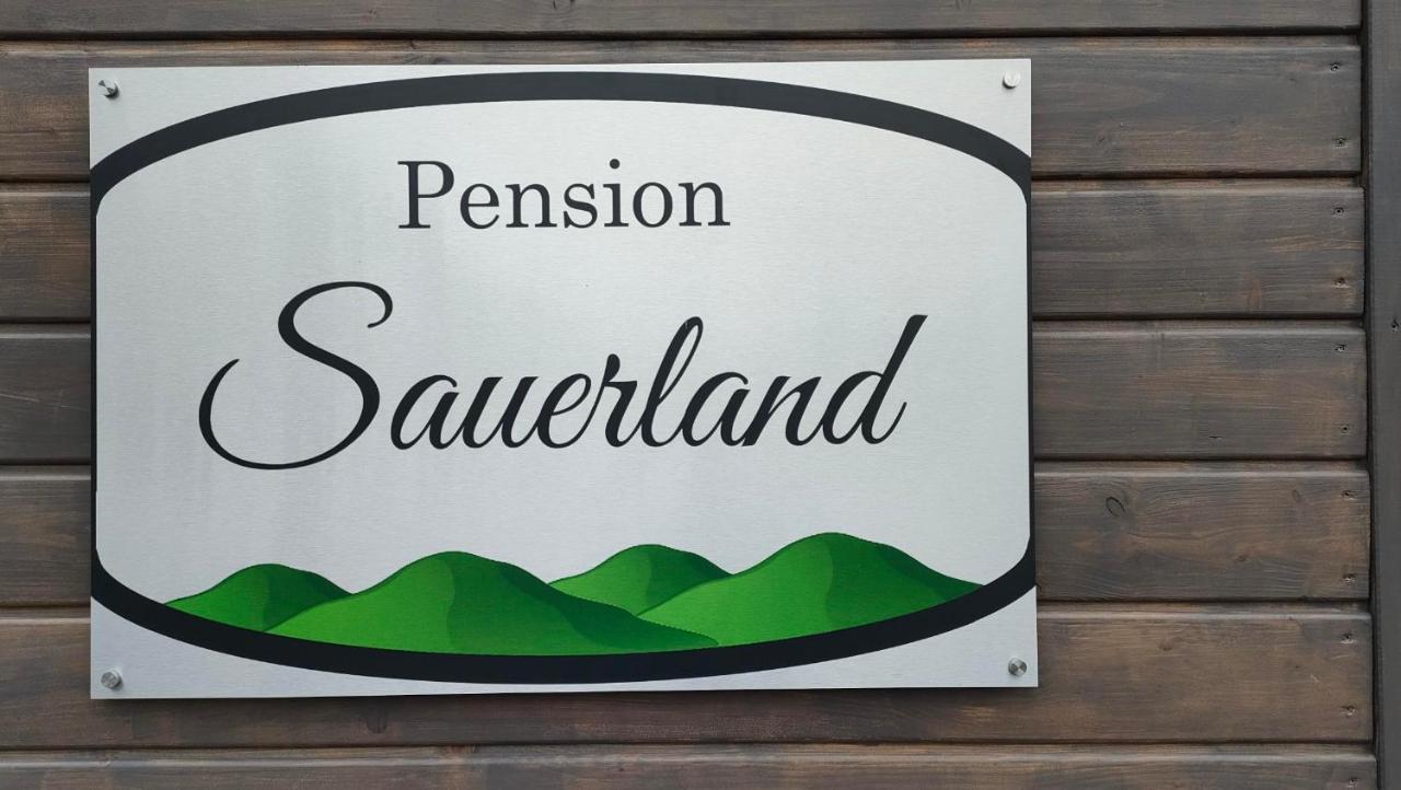 Pension Sauerland ヴィンターベルク エクステリア 写真